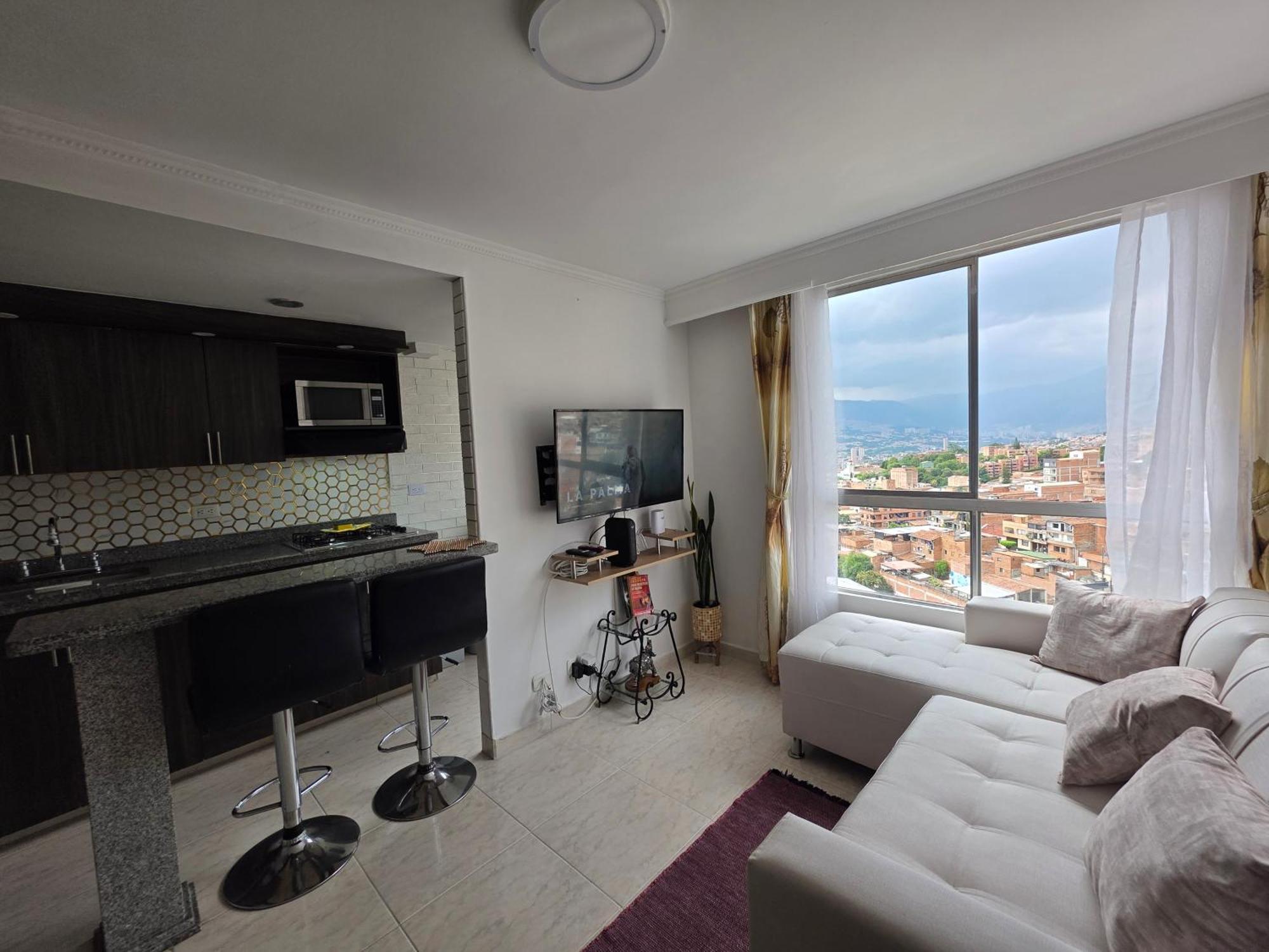 Apartamento Vistas Lindas Cerca Centro Medellín Exteriér fotografie