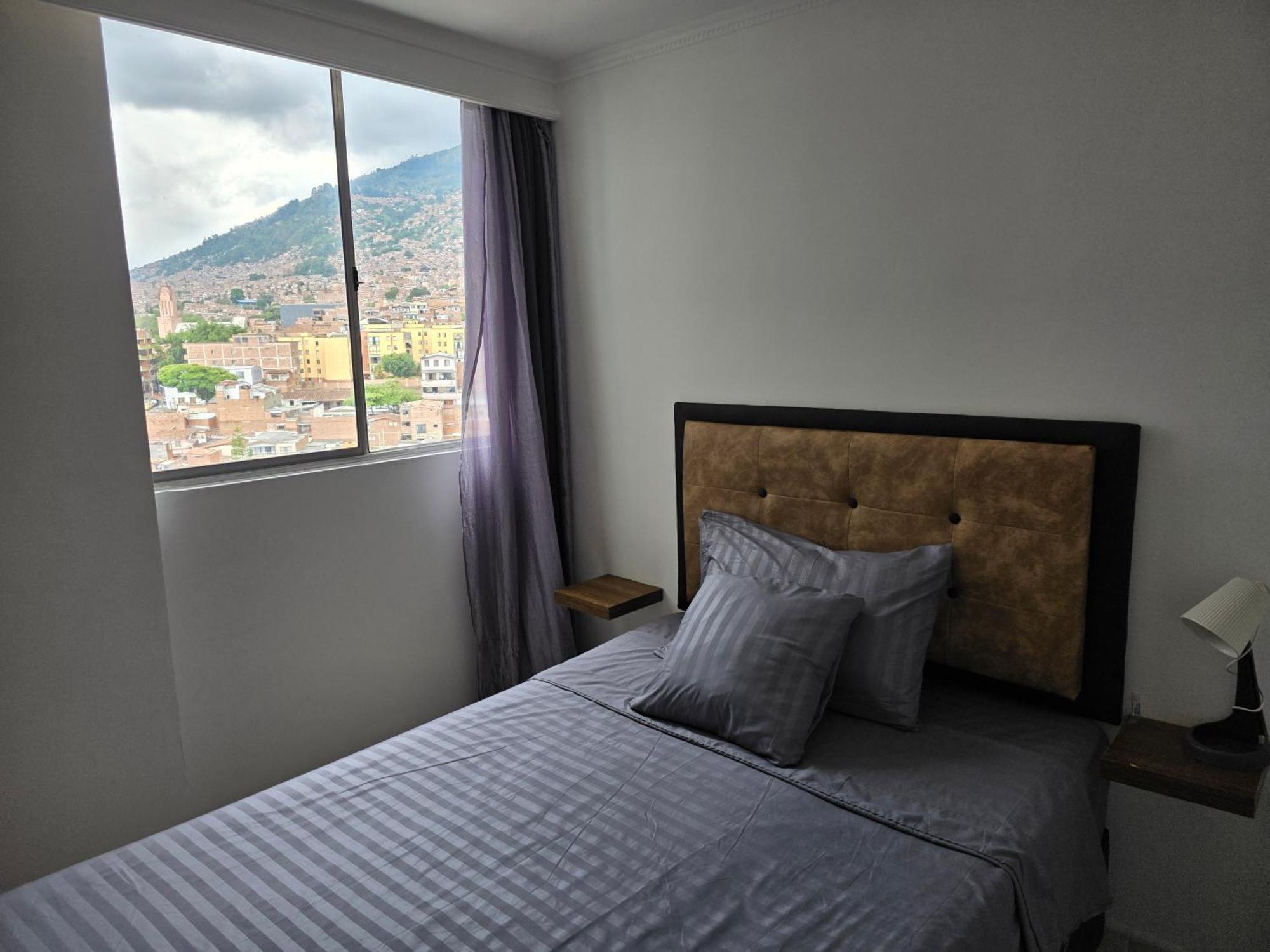 Apartamento Vistas Lindas Cerca Centro Medellín Exteriér fotografie